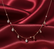 Gold Plated Minoan 925 Sterling Silver Necklace with Adjustable Length